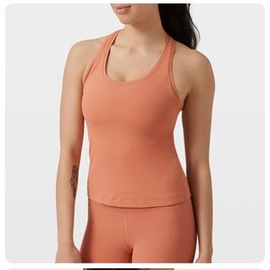 Lululemon Cool Racerback Shorter *Nulu rustic coral size 6